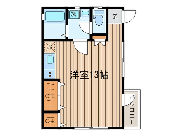 ミルキィ・ウェイの物件間取画像